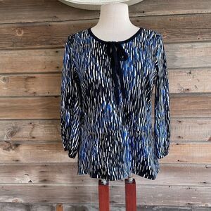 JW Styles Long Sleeve Top Size L EUC